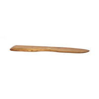 WANDREGAL HUZO Holz Akazie - Naturfarben, Holz (120/4/20cm) - KAWOLA
