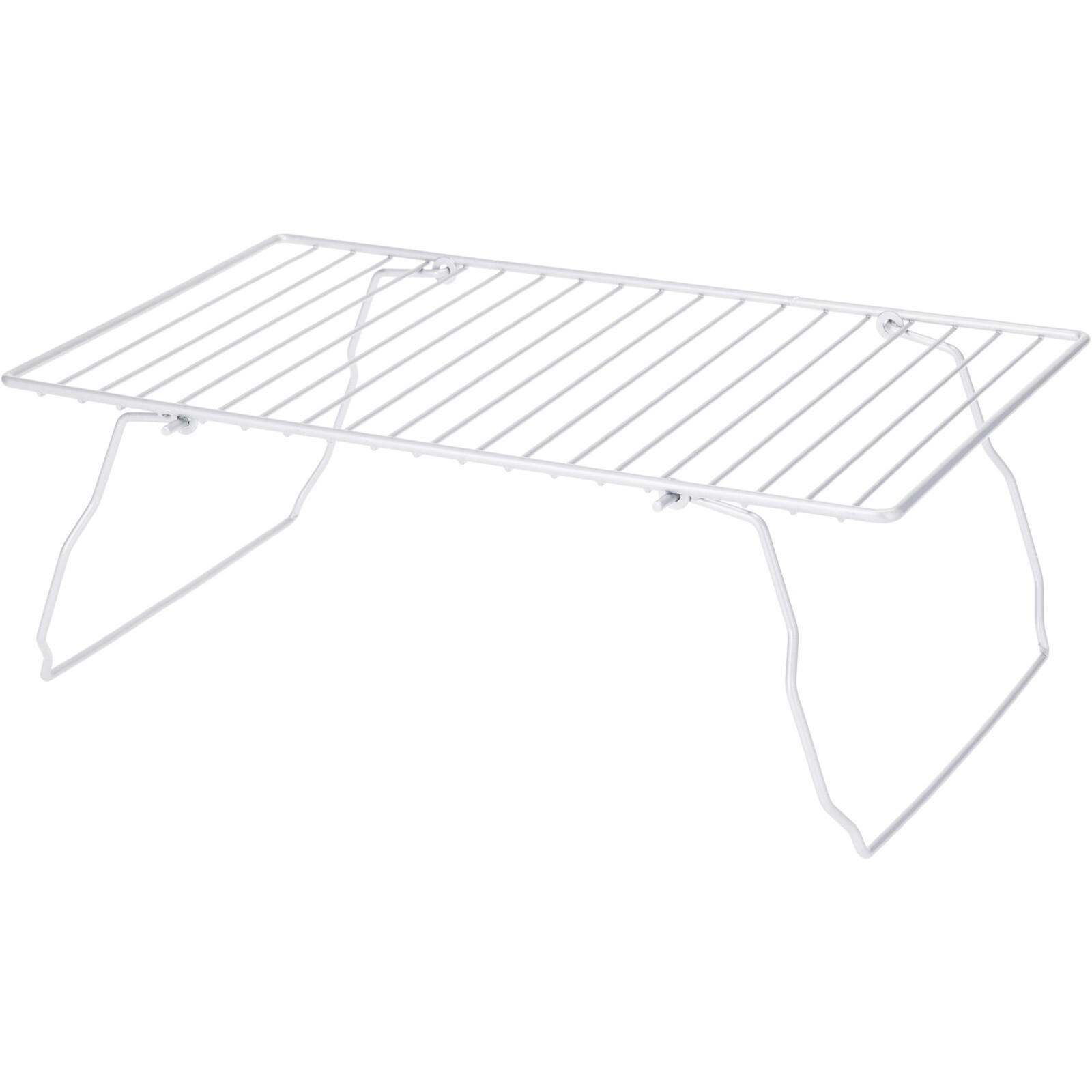 KÜCHENARBEITSPLATTENREGAL Metall 37/21/13,5 cm - Grau, Metall (21/13.5/37cm)