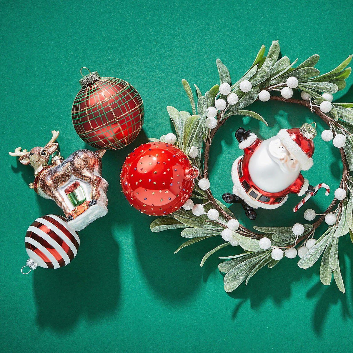 BAUMANHÄNGER Hang On Reh Mit Glöckchen - Braun, Glas (10/14/5cm) - Butlers