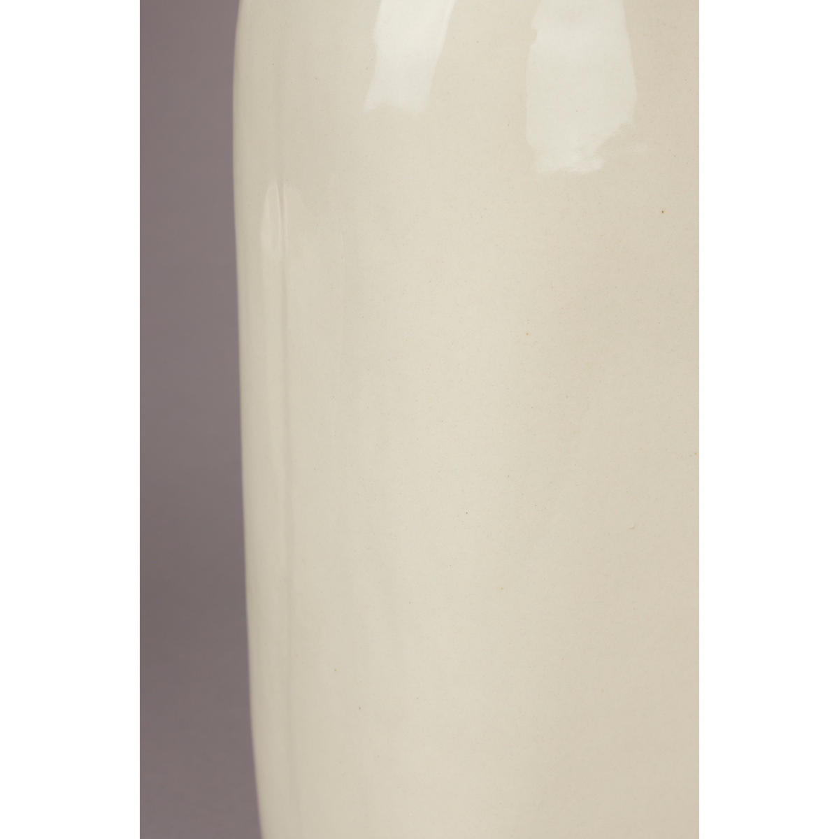 VASE Edna 24 cm Beige - Beige, Keramik (24cm) - Dutchbone