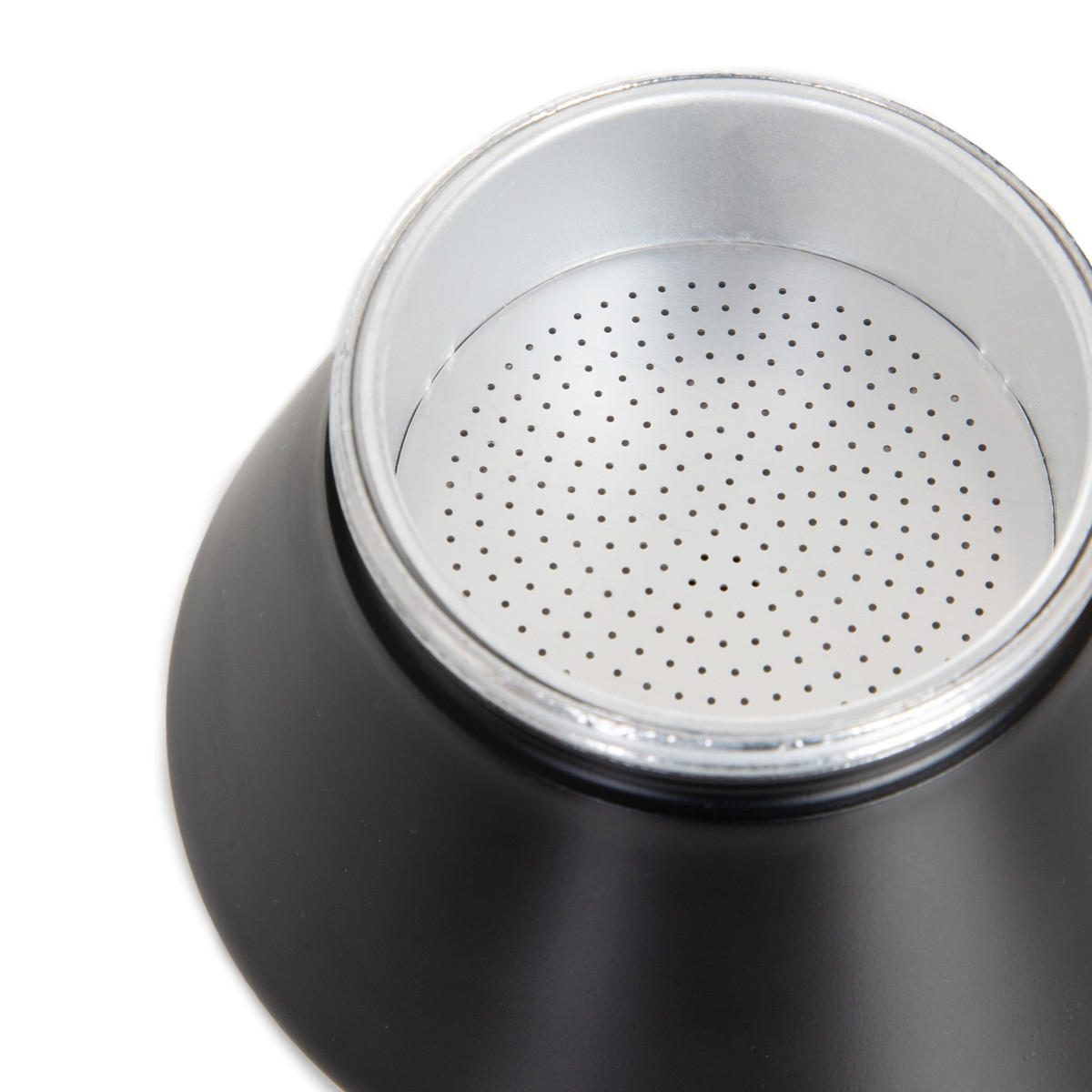 KAFFEEMASCHINE Mia Mokka schwarz 15/26 cm - Schwarz, Metall (15/19/26cm) - Homla