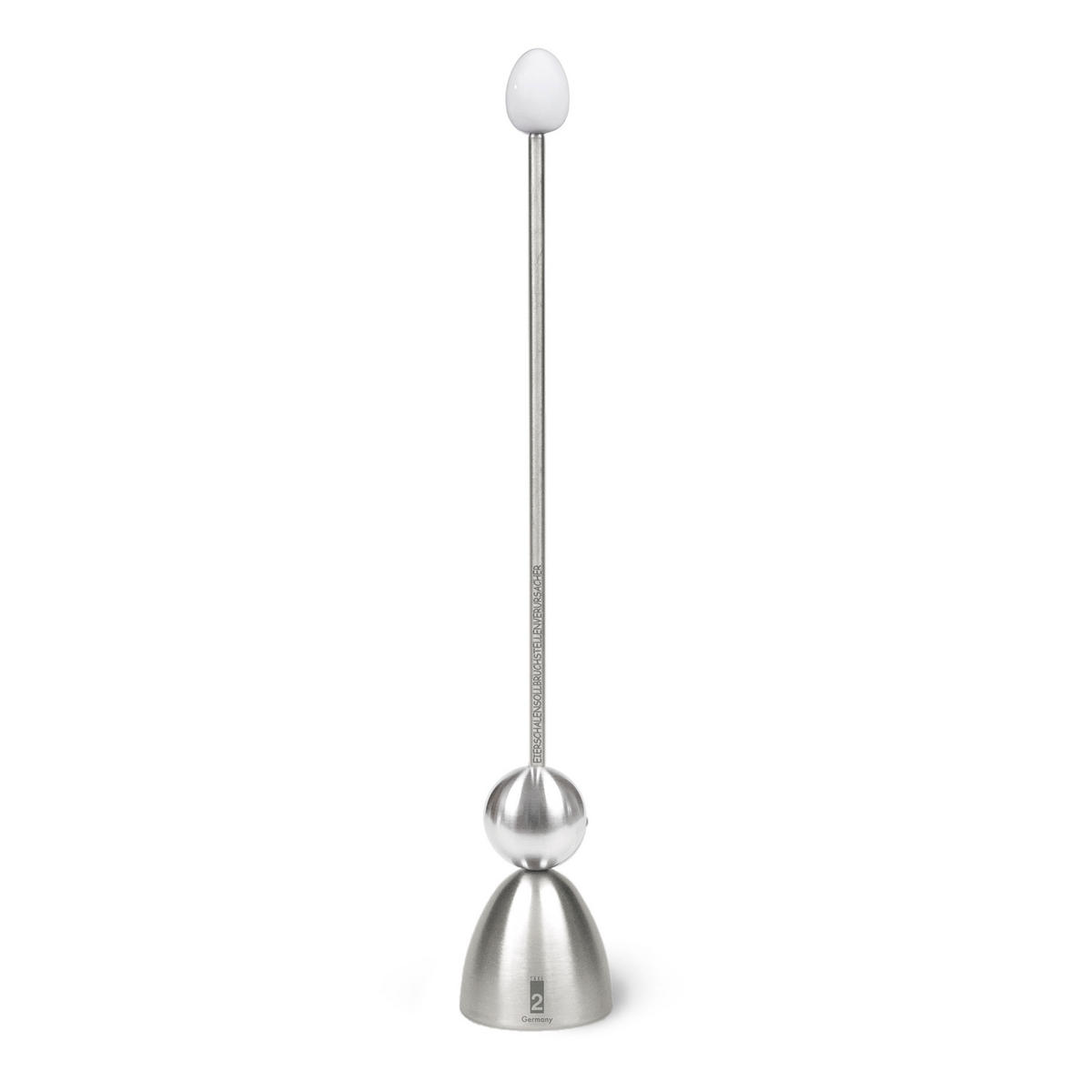 EIERSCHALENSOLLBRUCHVERURSACHER Clack Klassik, Keramikei Weiß - Weiß, Metall (4.5/29.5/4.5cm) - Take2