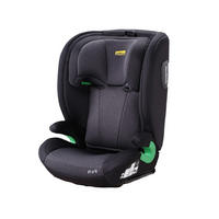 AUTOKINDERSITZ Kindersitzerhöhung i-Size R129& Verstellbare Kopfstütze - Schwarz, Textil (44/80/46cm) - BEXEVUE