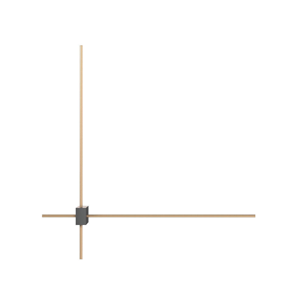 XXXLutz Led Gold 63x3x64.5 cm