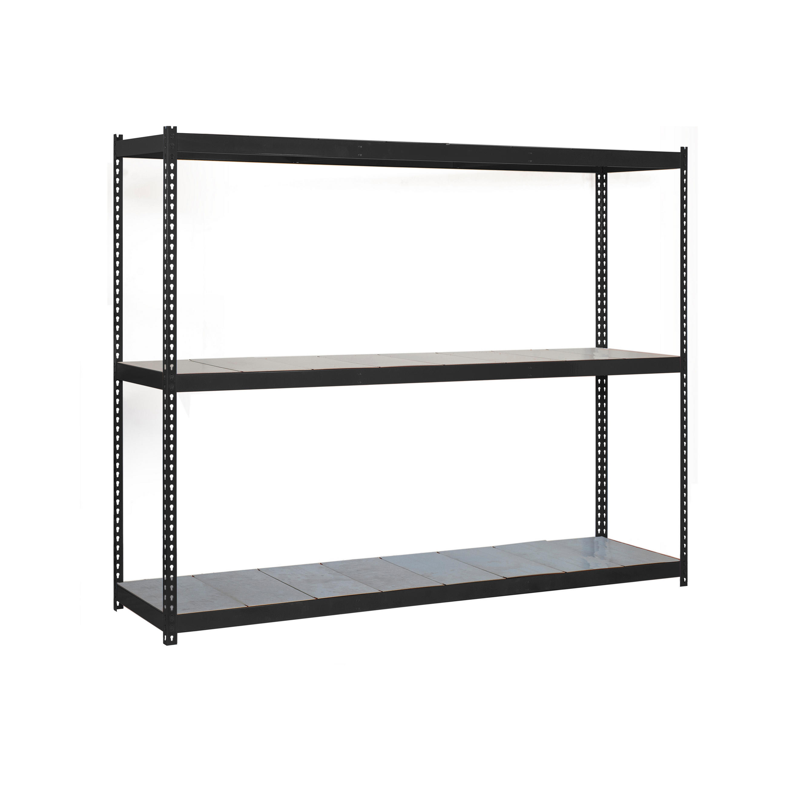 SCHWERLASTREGAL Metal Beast Three HxBxT 150 x 150 x 75 cm 3 Ebenen Fachlast 600 kg Anthrazit - Anthrazit, Metall (150/150/75cm) - PROREGAL