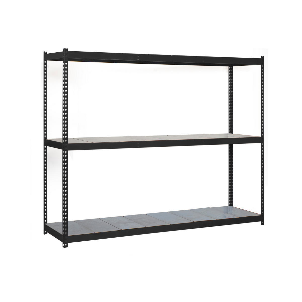 SCHWERLASTREGAL Metal Beast Three HxBxT 150 x 150 x 60 cm 3 Ebenen Fachlast 600 kg Anthrazit - Anthrazit, Metall (150/150/60cm) - PROREGAL