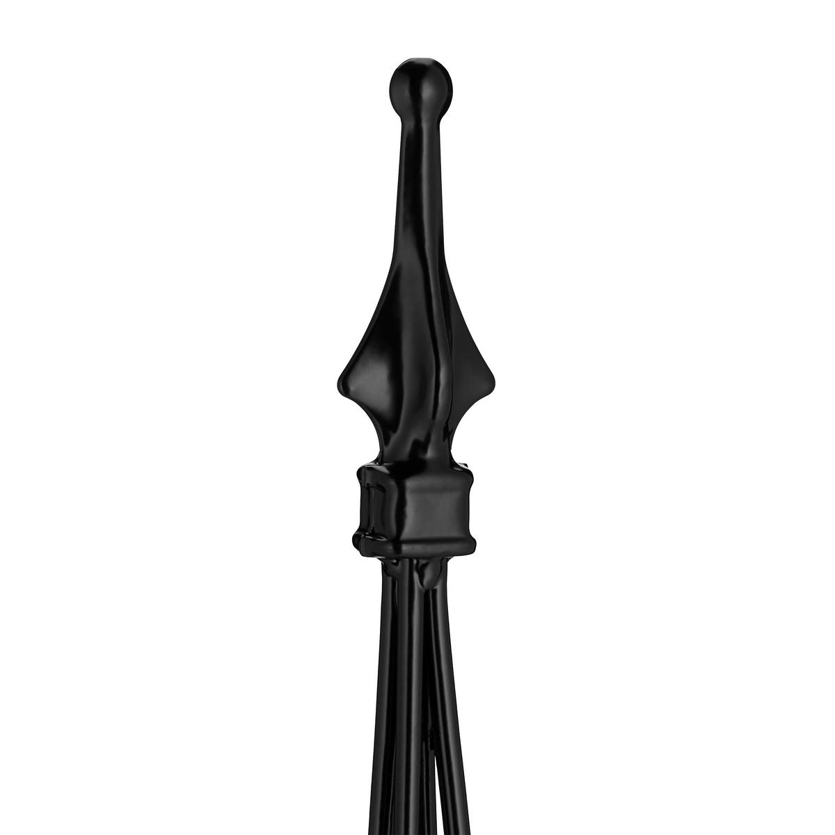 2XRANKHILFE - Schwarz, Metall (16/120/16cm) - Relaxdays