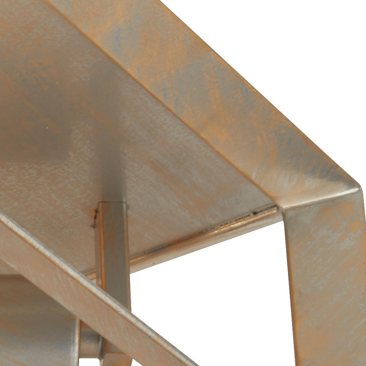 DECKENLEUCHTE HEATON Metall Gold gebürstet - Goldfarben, Metall (30/30/13cm) - SearchLight