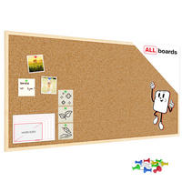 PINNWAND mit Naturholzrahmen 120x60cm - Braun, Holz (120/60/1.5cm) - ALLboards