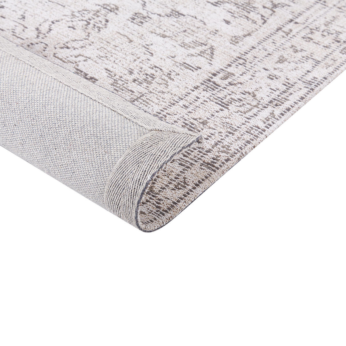 KURZFLOR-TEPPICH Sellik 300/80 cm - Beige, Textil (80/300cm) - Beliani