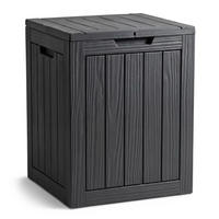 GARTENBOX 113L Schwarz - Schwarz, Kunststoff (46/58.5/43cm) - Akord