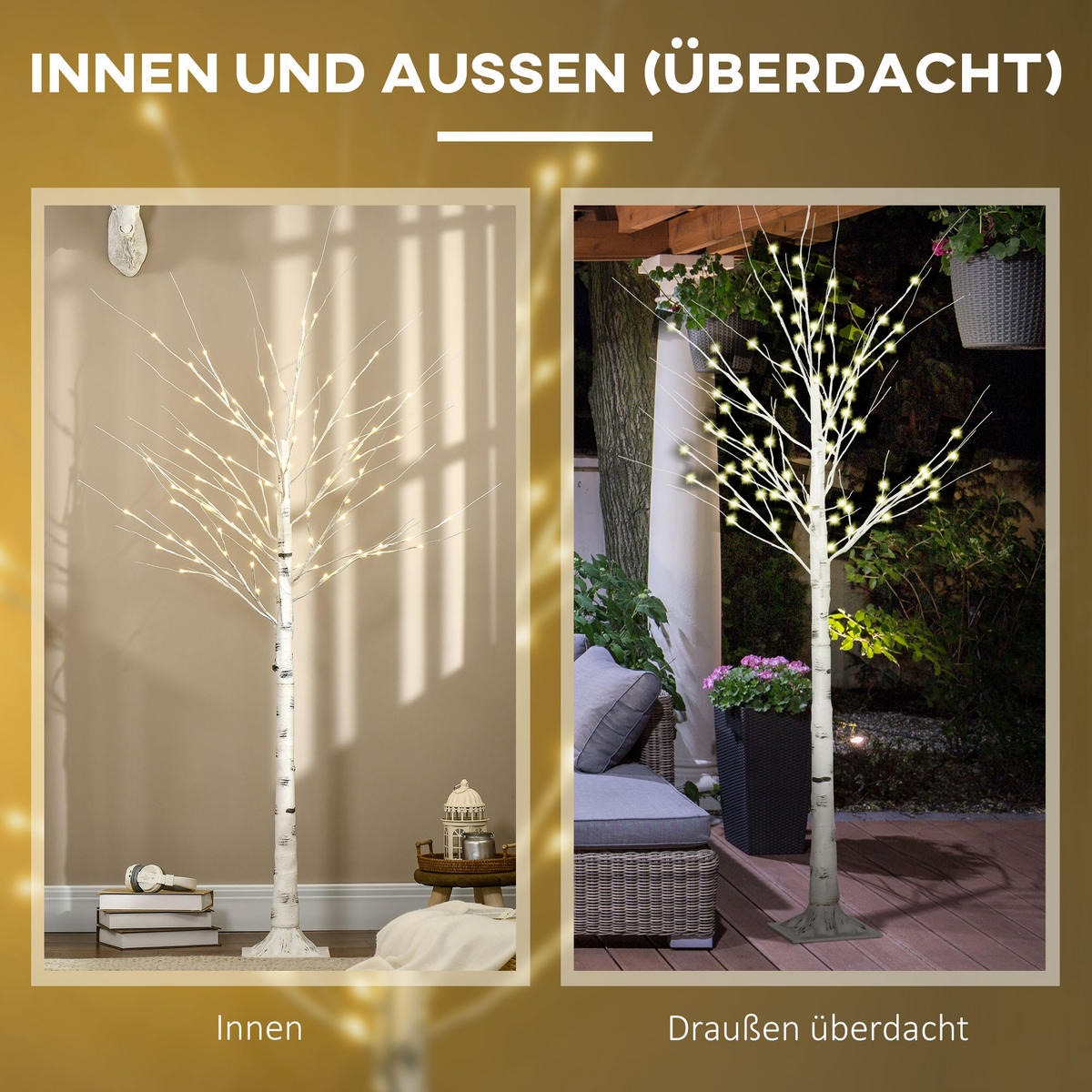 WEIHNACHTSBAUM Weiß 22.0/22.0/180.0cm - Weiß, Kunststoff (22/180/22cm)