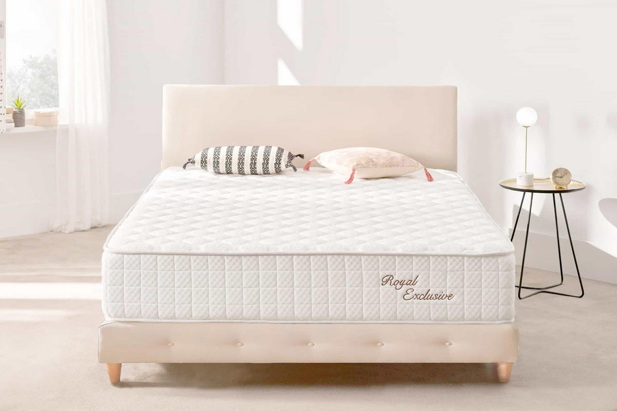 MATRATZE Royal Multizone, 27cm, 80x190cm - Weiß, Textil (80/190cm) - Moonia