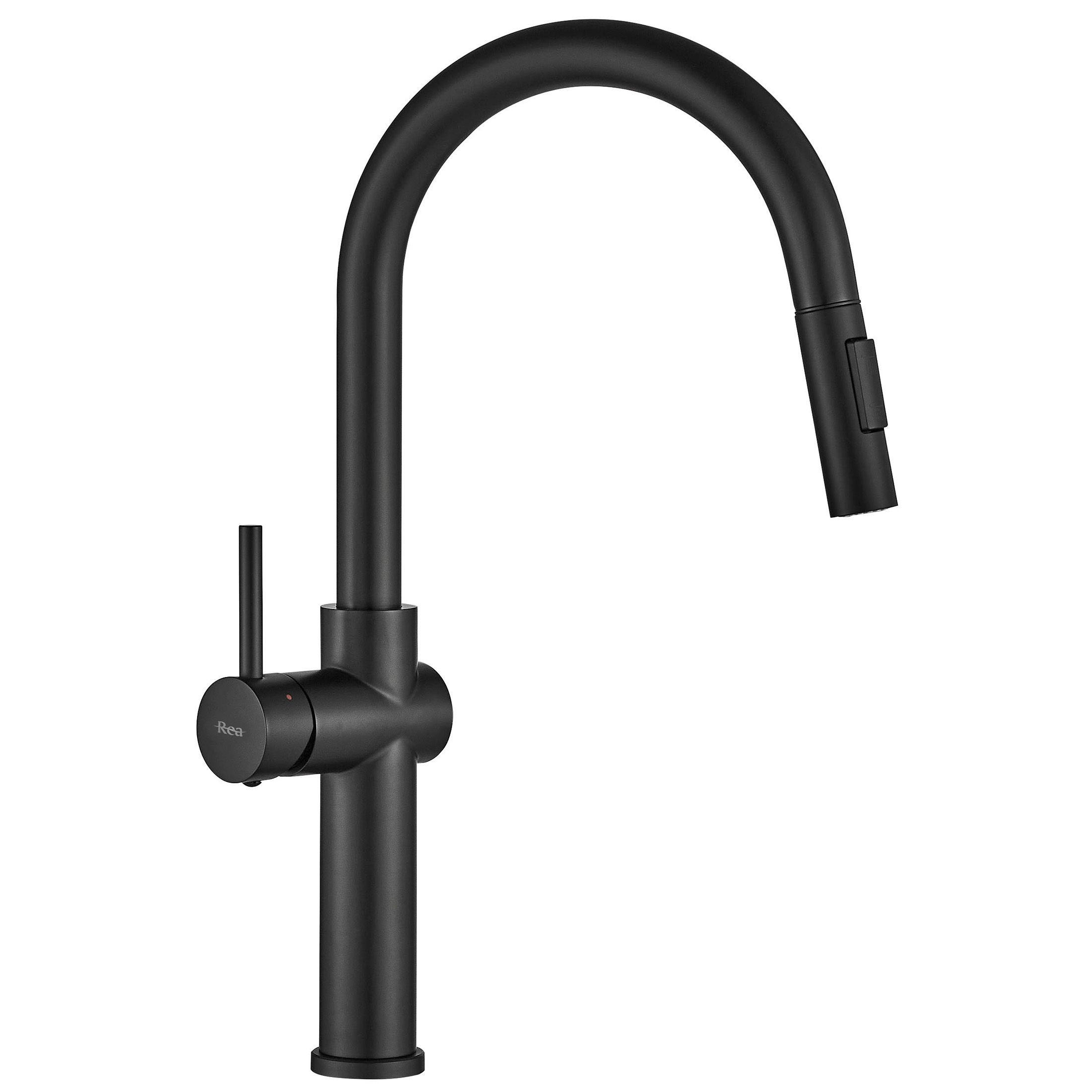 REA Küchearmatur Schwarz 21.5x45.5x25.5 cm