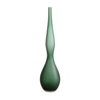 DEKOOBJEKT Forest Leaf, Skulptur Glas, Grün, 45 cm - Grün, Glas (11/45/11cm) - Goebel