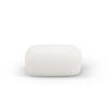 POUF Jenny aus Chenille-Stoff leichtes beige - Creme, Textil (88/40/90cm) - Micadoni