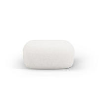 POUF Jenny aus Chenille-Stoff leichtes beige - Creme, Textil (88/40/90cm) - Micadoni