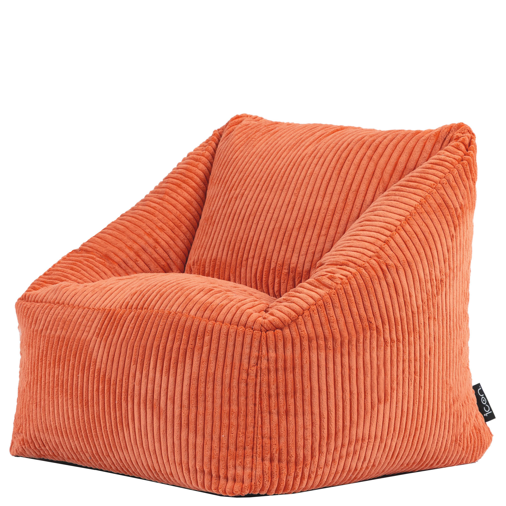 SITZSACK Flauschig für Kinder - Terra cotta, Textil (55/44/55cm) - icon