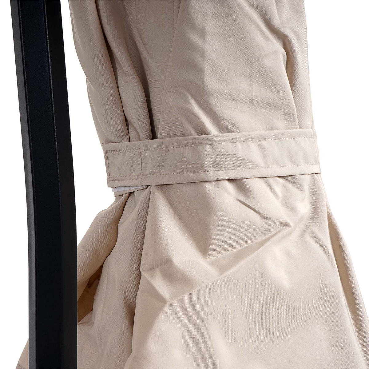 AMPELSCHIRM RUND Cremeweiß - Weiß, Textil (300/300cm) - MCW