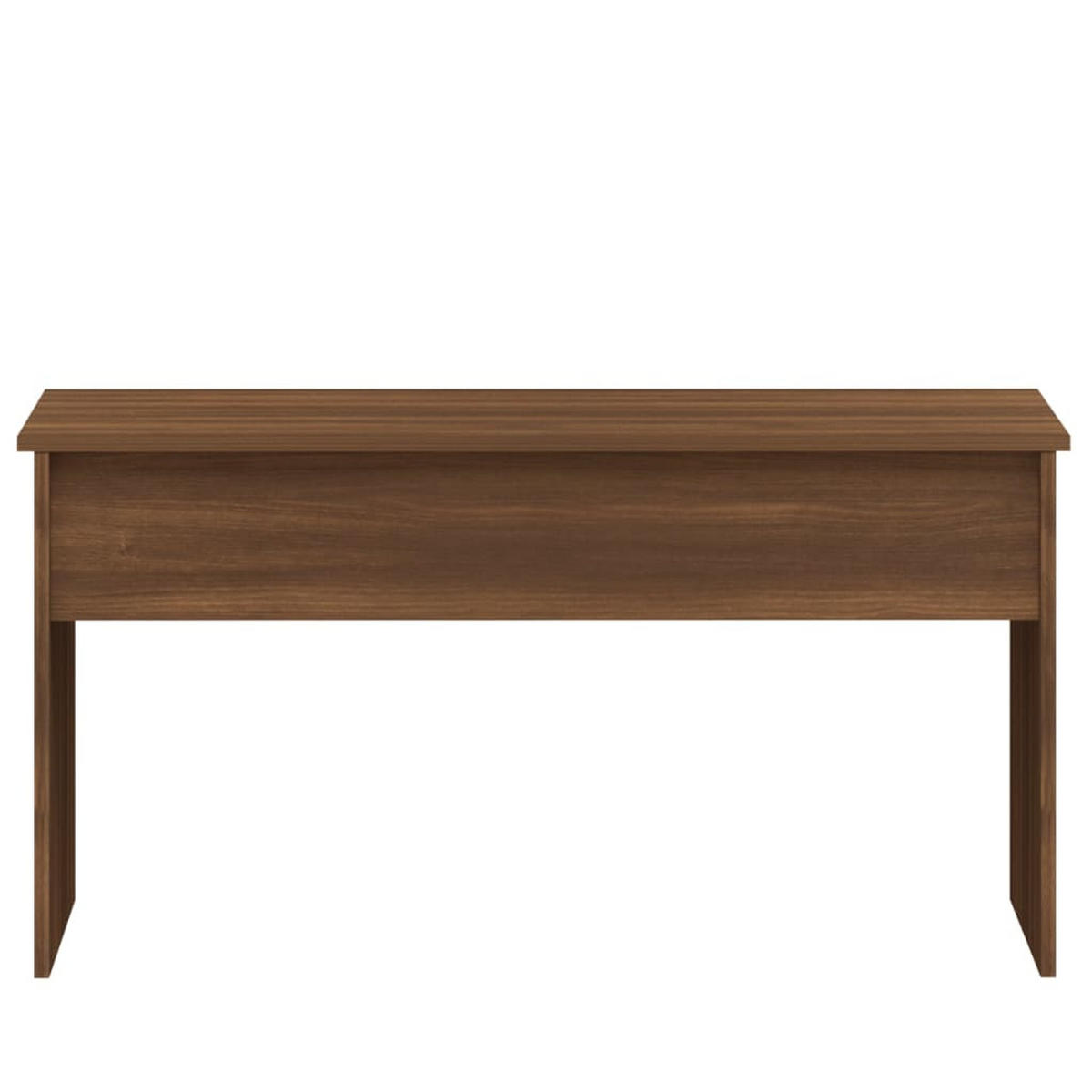 COUCHTISCH Braun Eichen-Optik 102x50,5x52,5 cm Holzwerkstoff - Braun, Holzwerkstoff (102/50.5/52.5cm) - furnicato