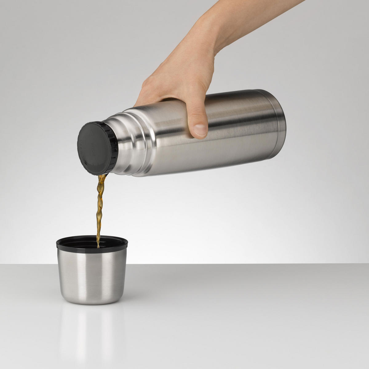 ISOLIERFLASCHE Top Therm, Edelstahl, 750 ml - Silberfarben, Metall (0.75L) - Alfi