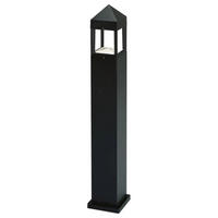 WEGELEUCHTE Schwarz - Schwarz, Metall (15/15/90cm) - click-licht