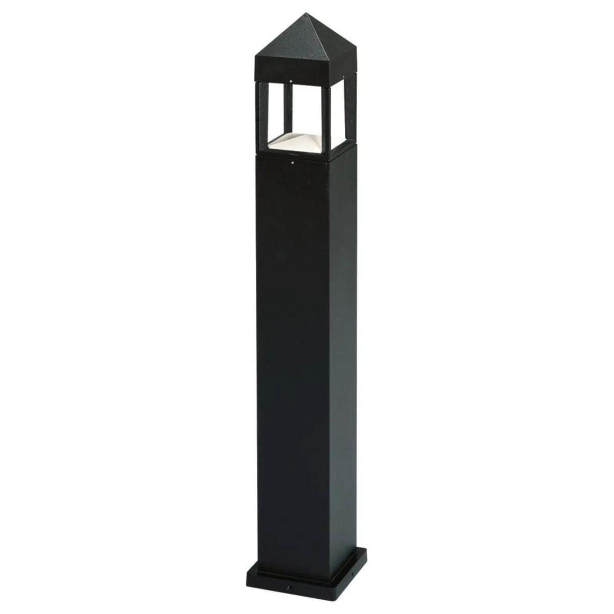 WEGELEUCHTE Schwarz - Schwarz, Metall (15/15/90cm) - click-licht