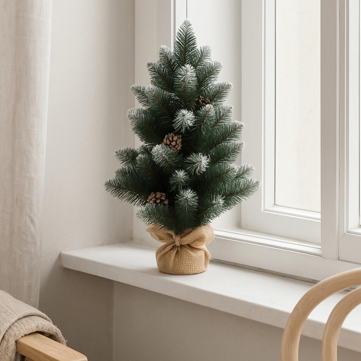 WEIHNACHTSBAUM Künstlich 60 cm - Grün, Kunststoff (45/60cm) - Home Styling Collection