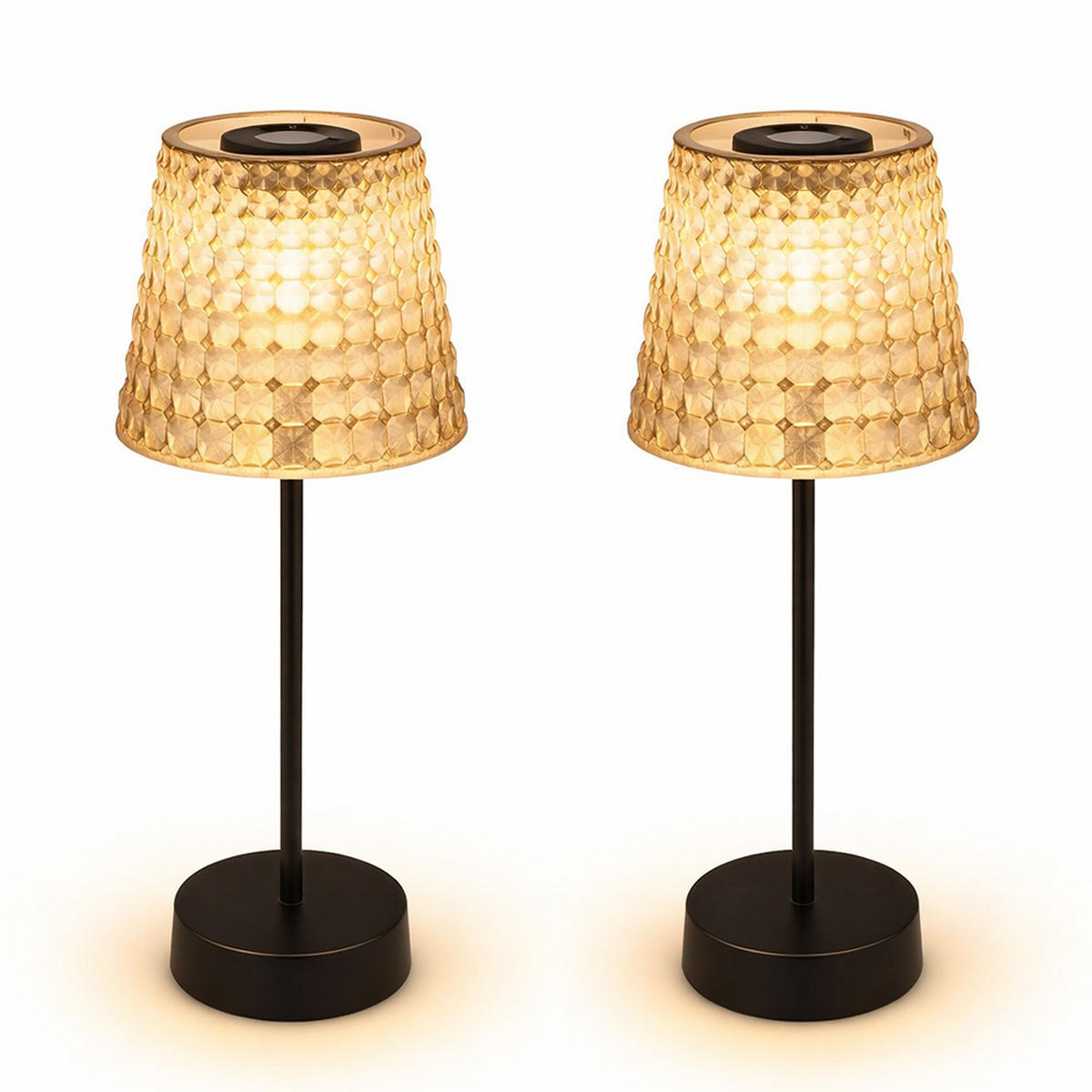 LED AUSSENLEUCHTE Rauchfarben Grau - Grau, Kunststoff (12.5/12.5/29cm) - Globo Lighting