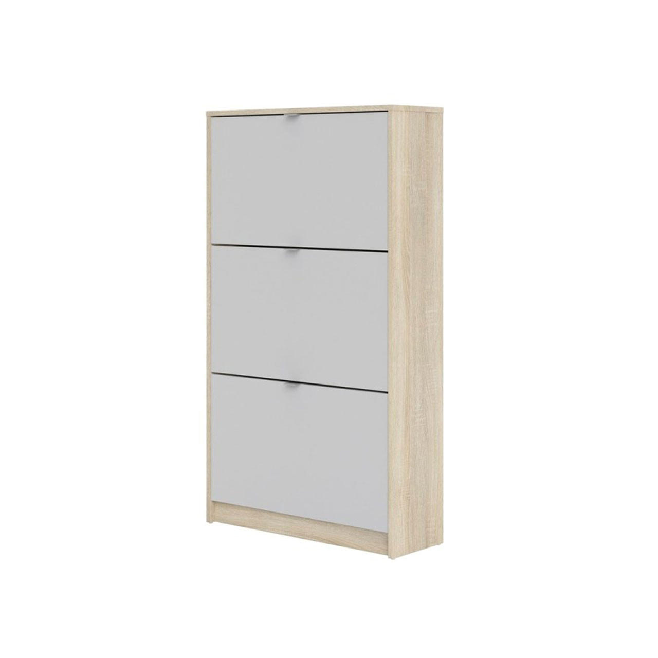 SCHUHKIPPER Eiche Dekor - Eiche Wotan, Holzwerkstoff (70/124/24cm) - ebuy24