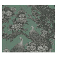 VLIESTAPETE Grün 53/1005 cm - Grün, Textil (53/1cm) - KUNSTLOFT