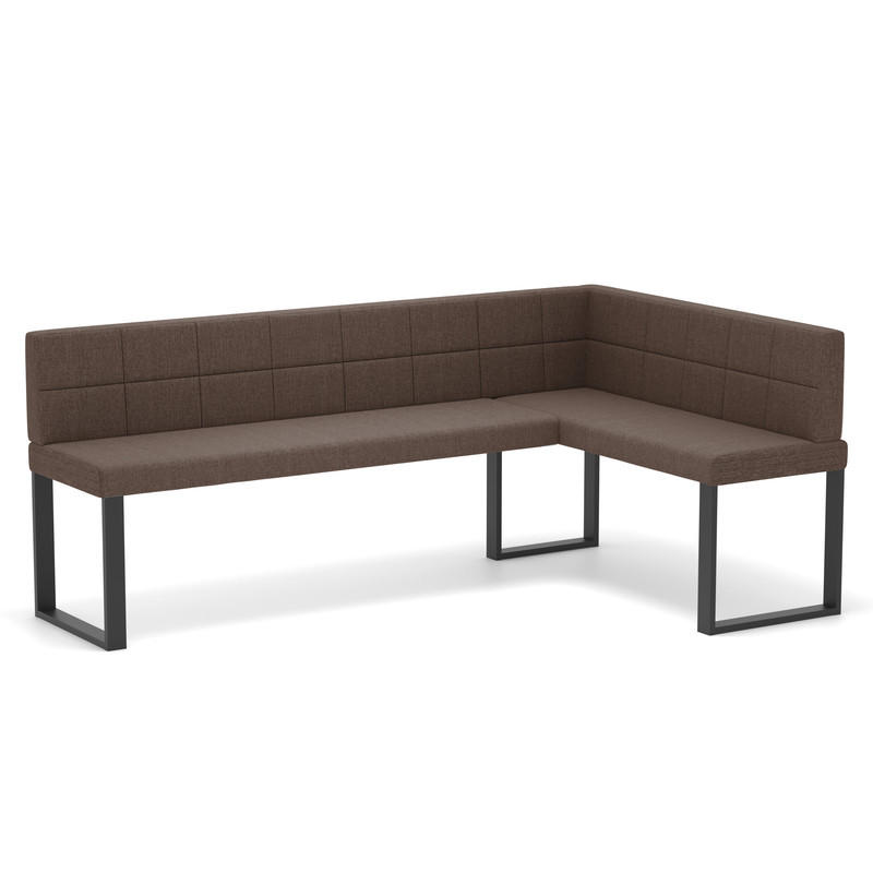 Idohome Eckbank Braun 168x128 cm
