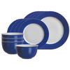 BASIC-SET Doppio Blau 12er Set - Blau, Keramik (1/1/1cm) - Ritzenhoff Breker