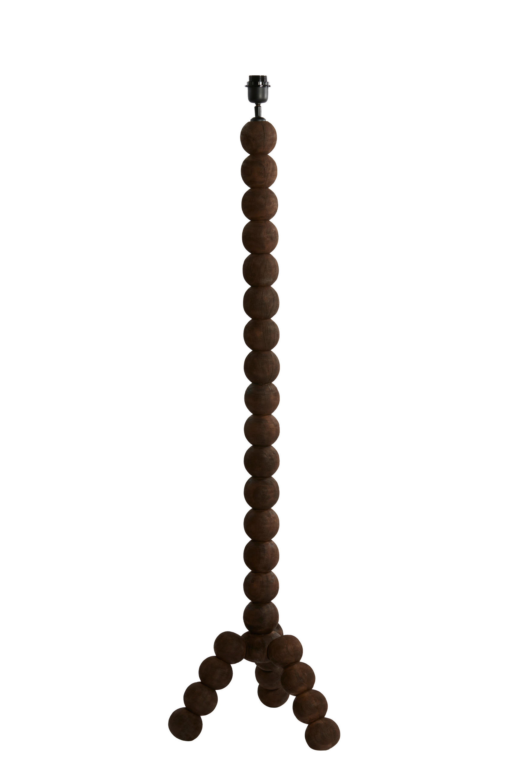 Light & Living Stehleuchte Dunkelbraun 35x130x35 cm