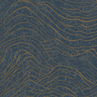 VLIESTAPETE Blau 53/1005 cm - Blau, Textil (53/1cm) - KUNSTLOFT