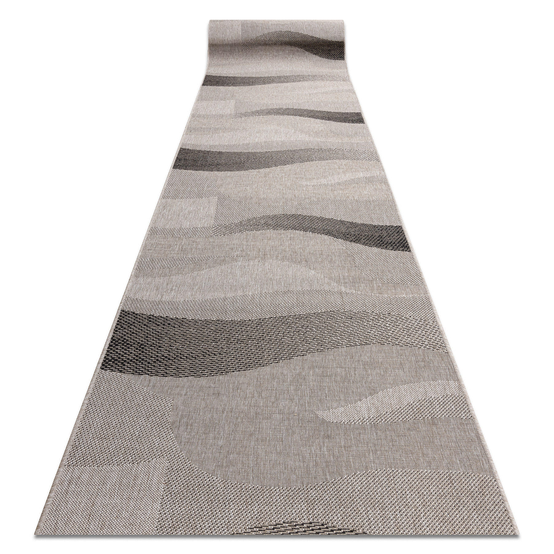 LÄUFER SIZAL FLOORLUX 120/170 cm - Silberfarben, Textil (120/170cm) - rugsX