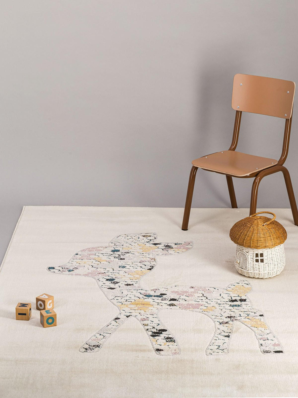 KINDERTEPPICH mehrfarbig - Multicolor, Textil (120/170cm) - AFK Living