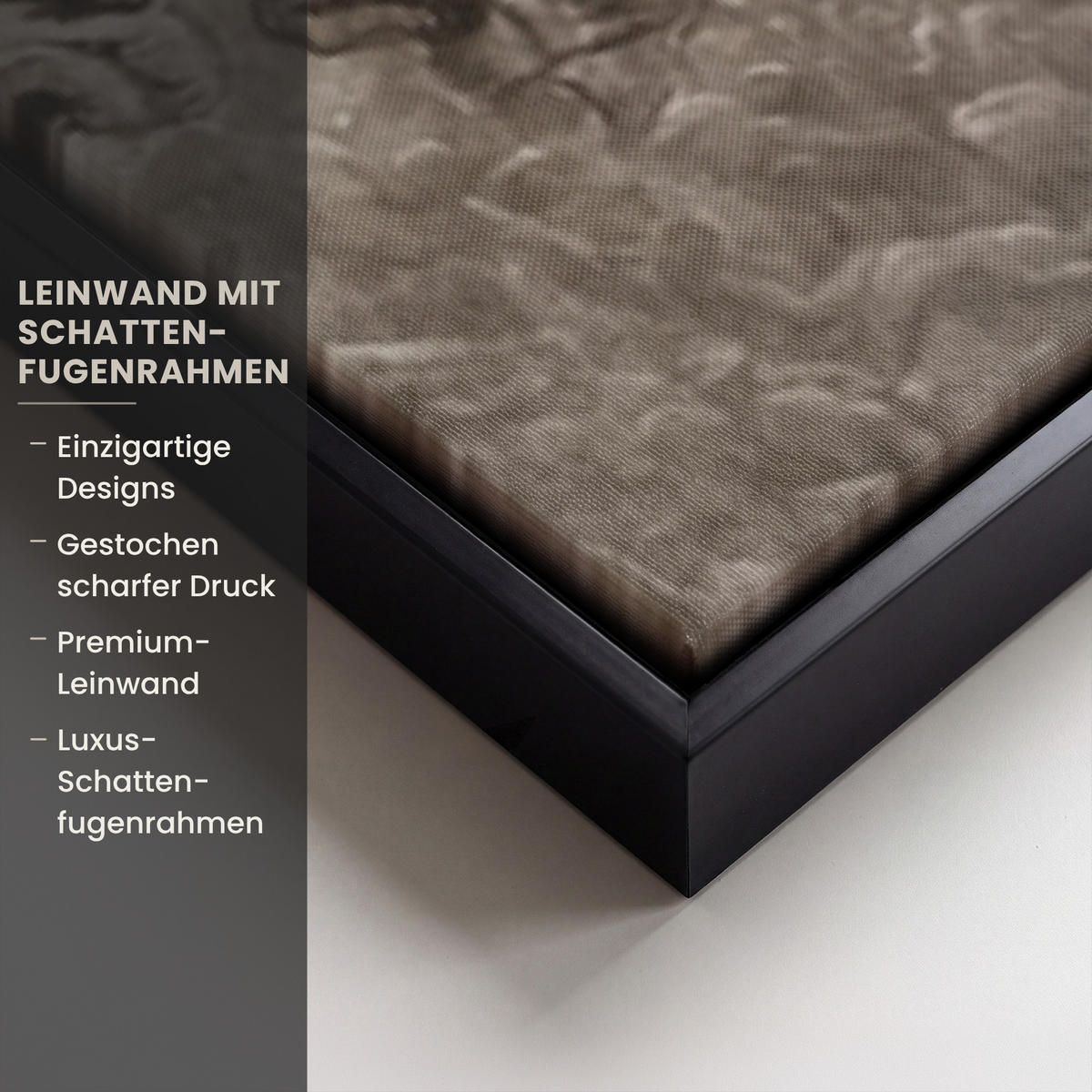LEINWAND Bilder mit Rahmen - Gold - Lippen - Kunst - Gold - Luxus - Abstrakt - 80x120 - Kupferfarben, Textil (80/120cm) - MuchoWow