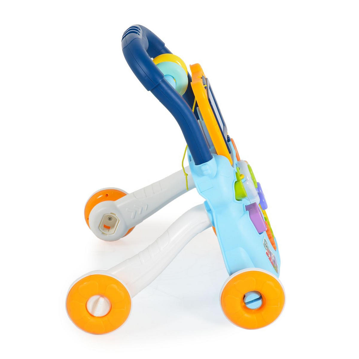 LAUFLERNHILFE Elefant blau Formsortierer, Maltafel, Musikfunktion, ab 12 Monate - Blau, Kunststoff (37/69/69cm) - Moni