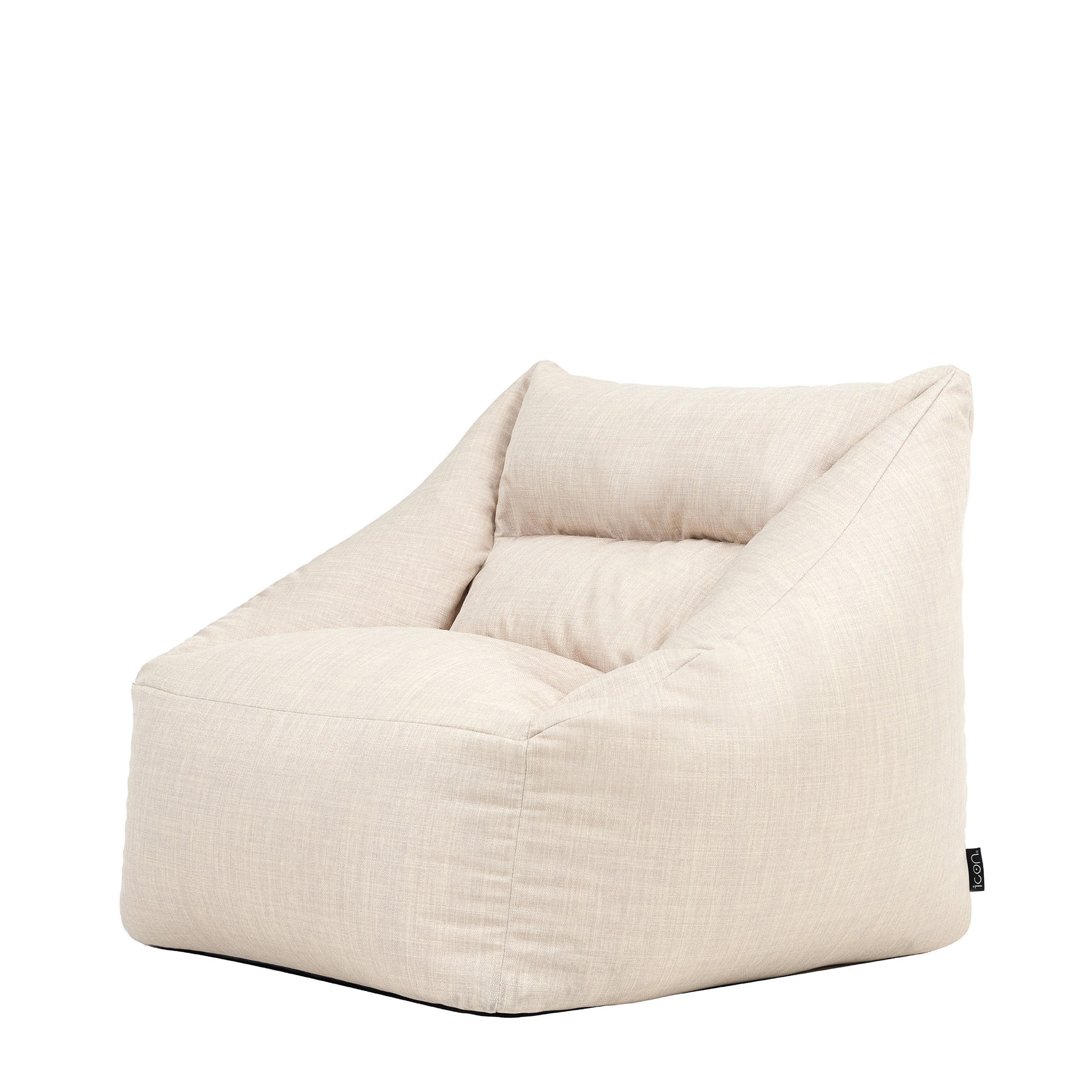 SITZSACK Outdoor-Sessel Natalia - Beige, Textil (97/35/84cm) - icon