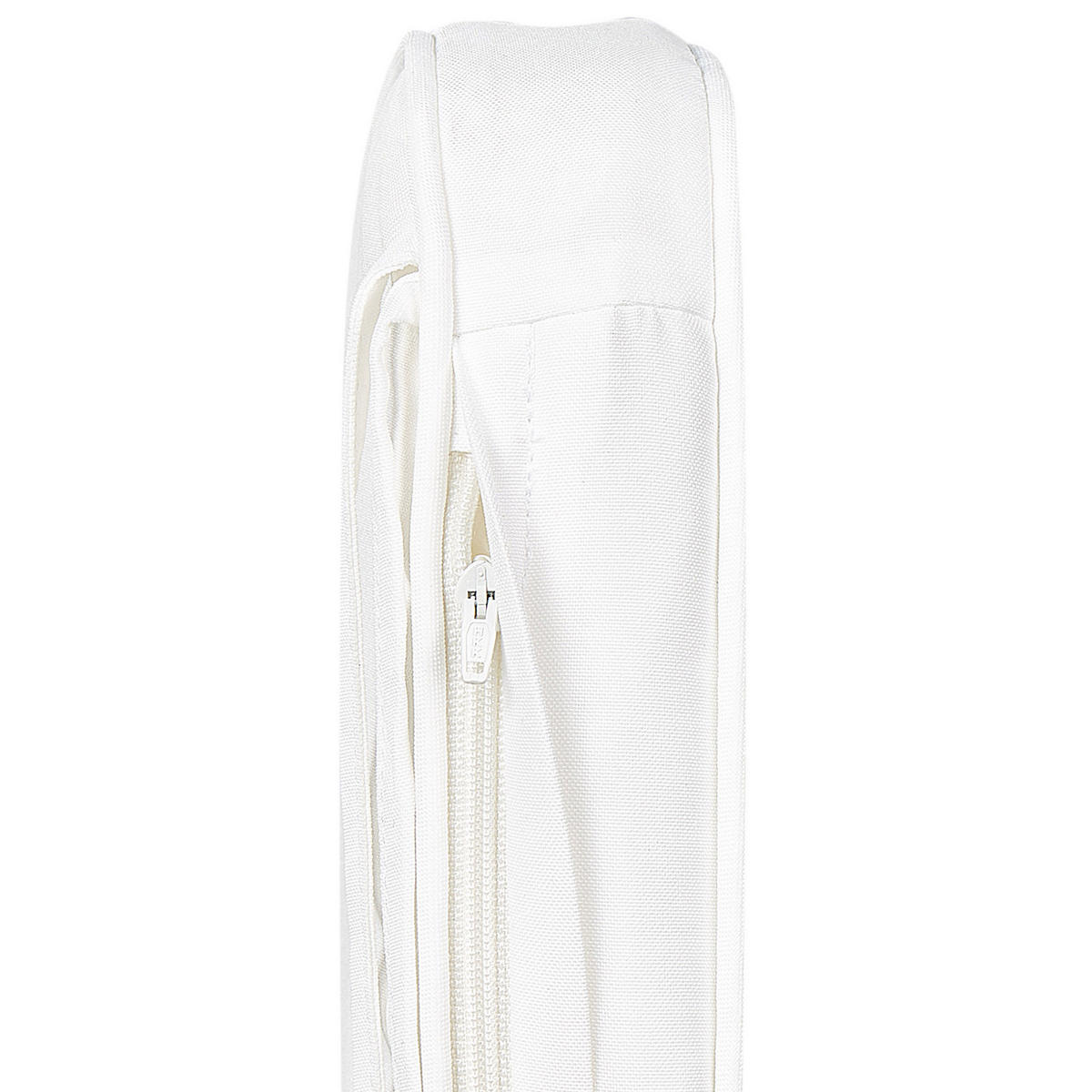 SITZBANKPOLSTER KISSEN Weiß Vivara - Weiß, Textil (152/5/54cm) - Beliani