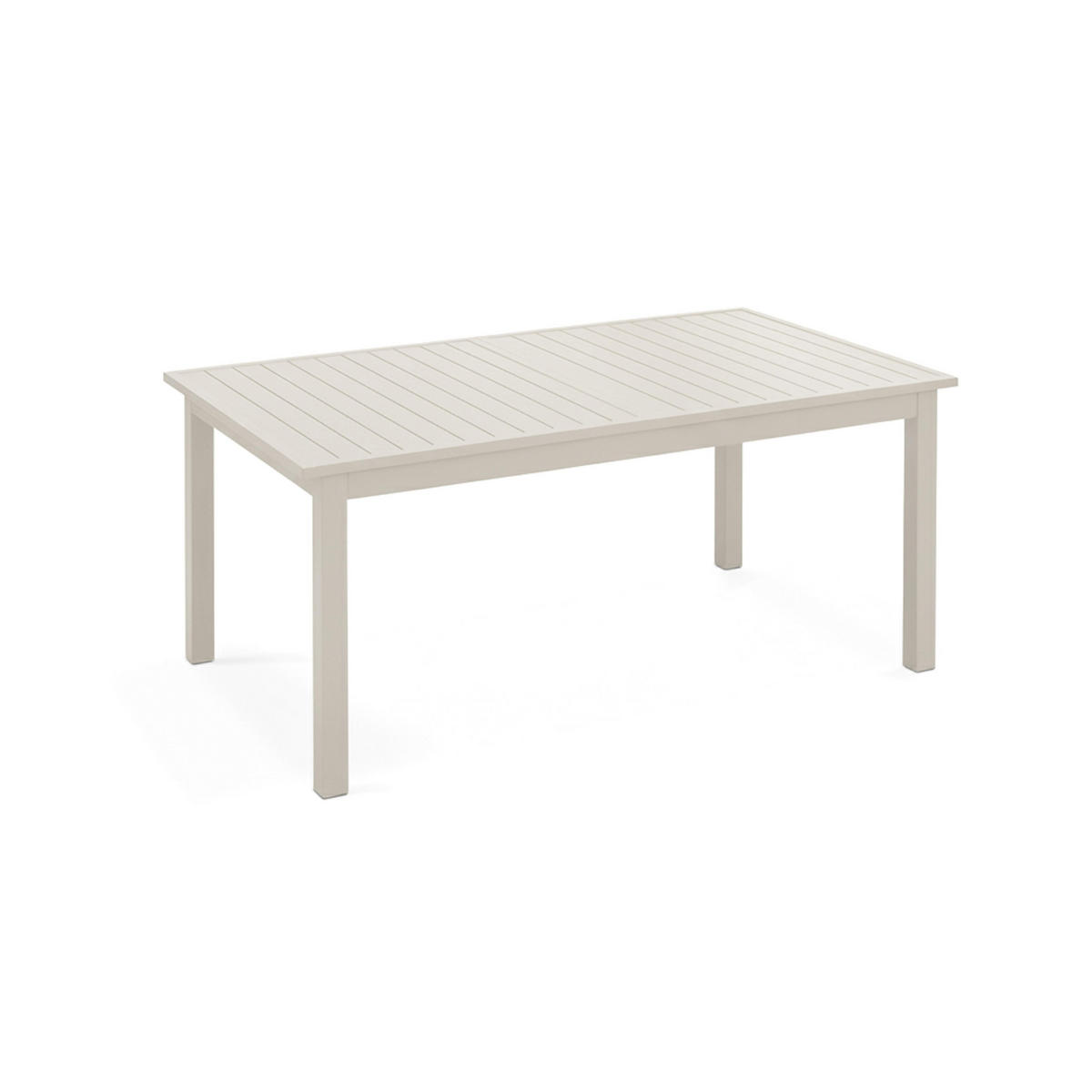 GARTENTISCH, Beige - Beige, Metall (238/100/74cm) - Oviala