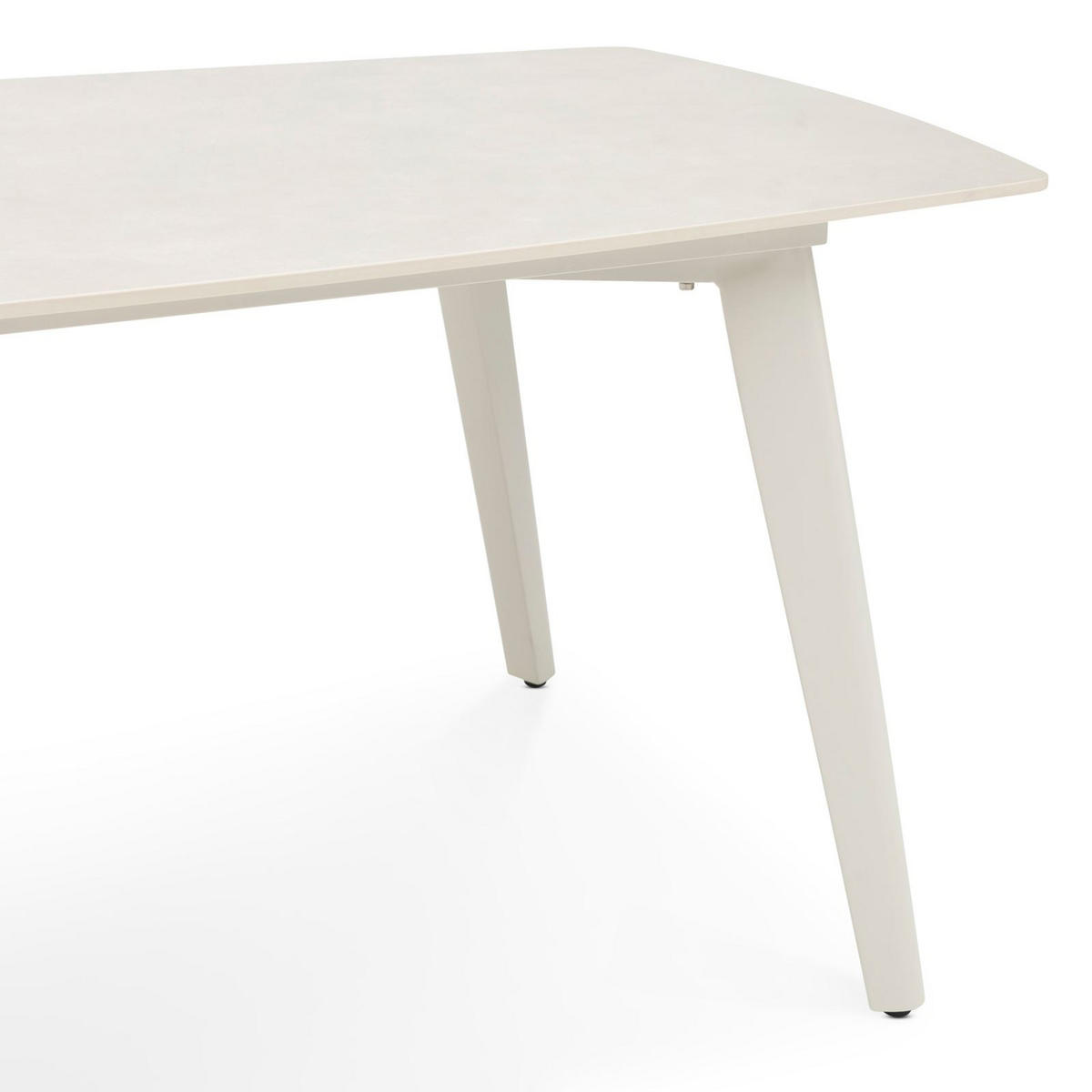 GARTENTISCH MEZA - Creme, Metall (90/180/75cm) - IDIMEX