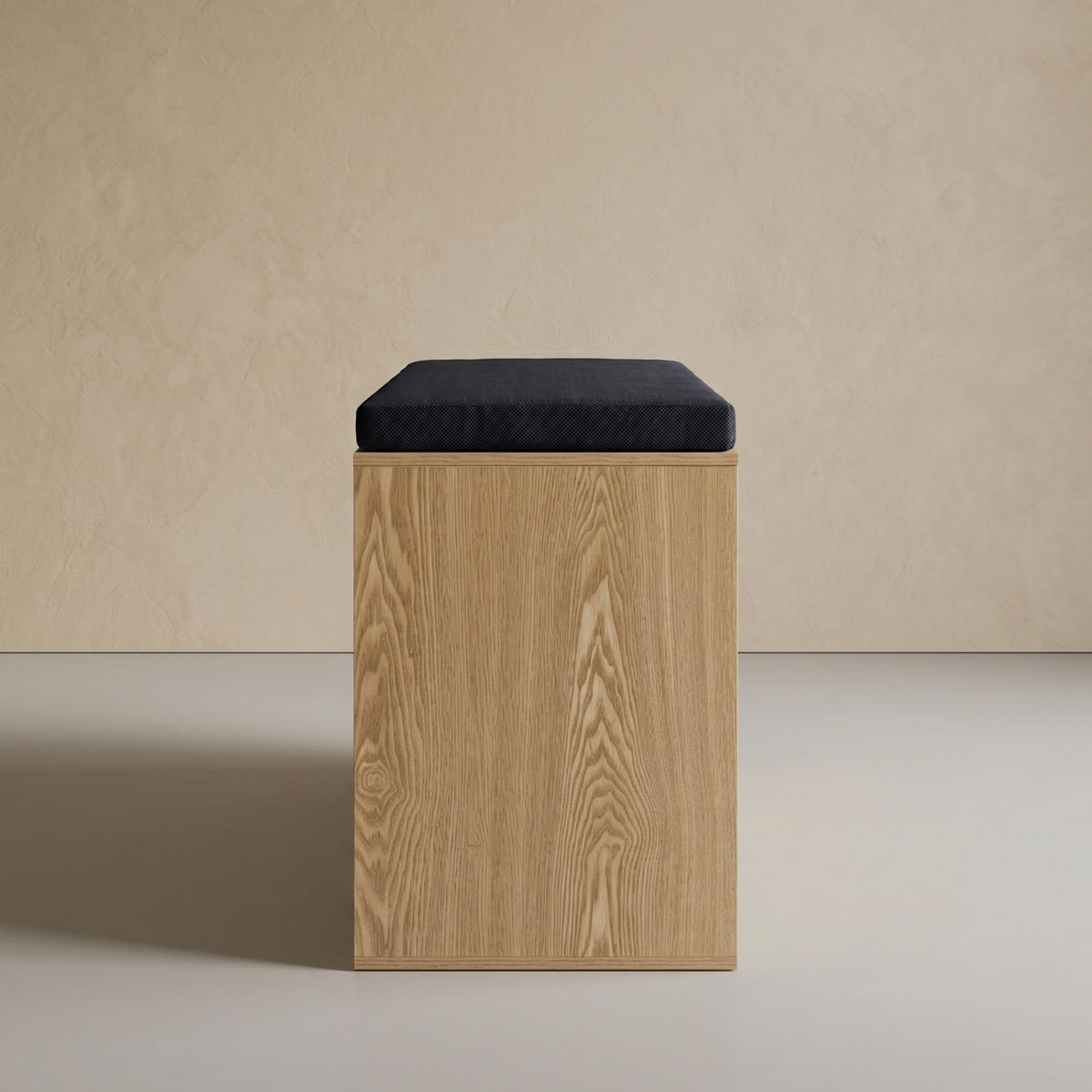 SCHUHSCHRANK mit Sitzfläche Gradia 100/34/53 cm - Braun, Holzwerkstoff (34/53/100cm) - BOXIMO