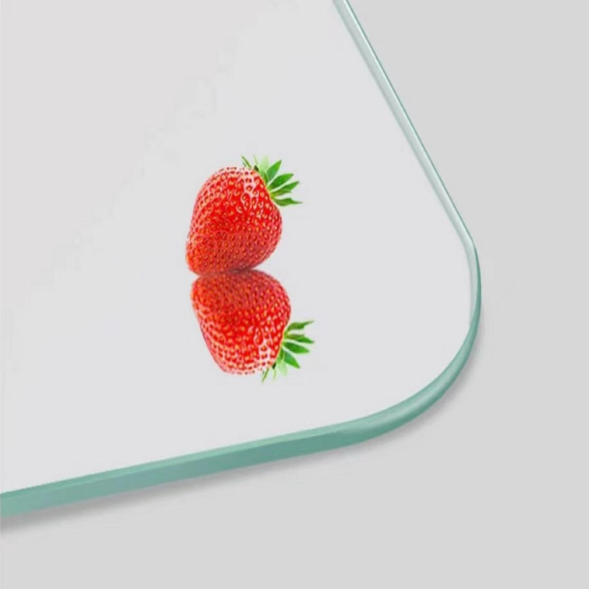 RAHMENLOSER Badezimmerspiegel 70x90x1.5cm Silber mit R50 abgerundeten Ecken 5mm,horizontal/vertikal montierbar - Silberfarben, Glas (90/1.5/70cm) - Modfu