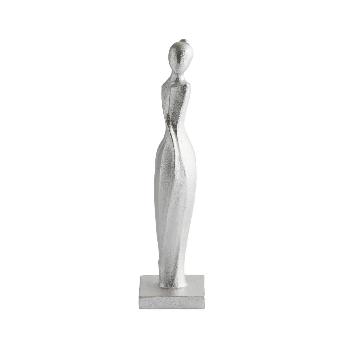 FIGUR Jiosei - Silberfarben, Kunststoff (8.5/33.5/10cm) - home&you