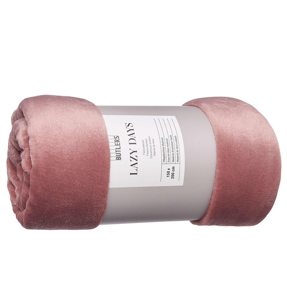 PLAID Lazy Days - Rosa, Textil (150/200cm) - Butlers