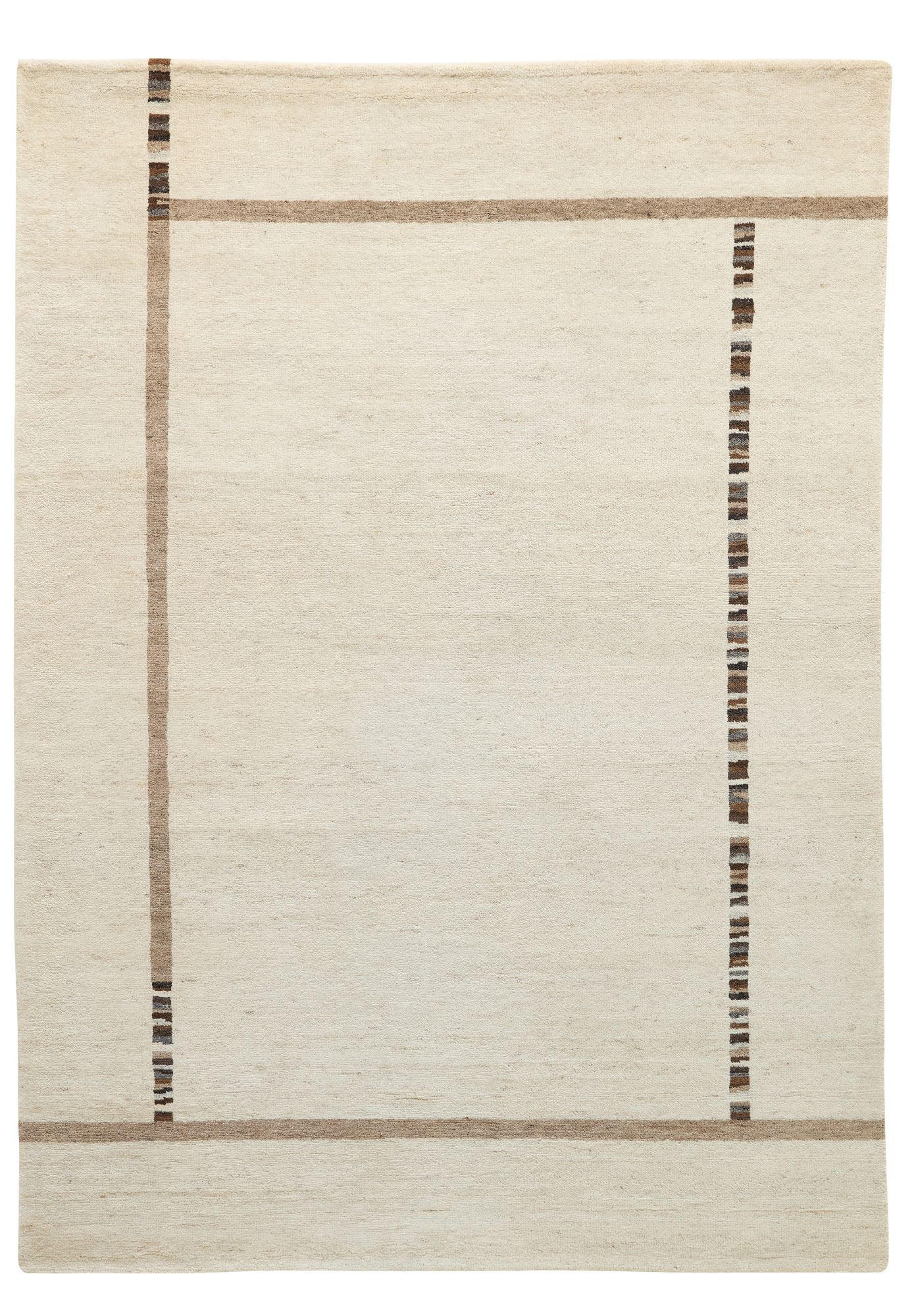 Natur Pur Wollteppich Weiß 170x240 cm