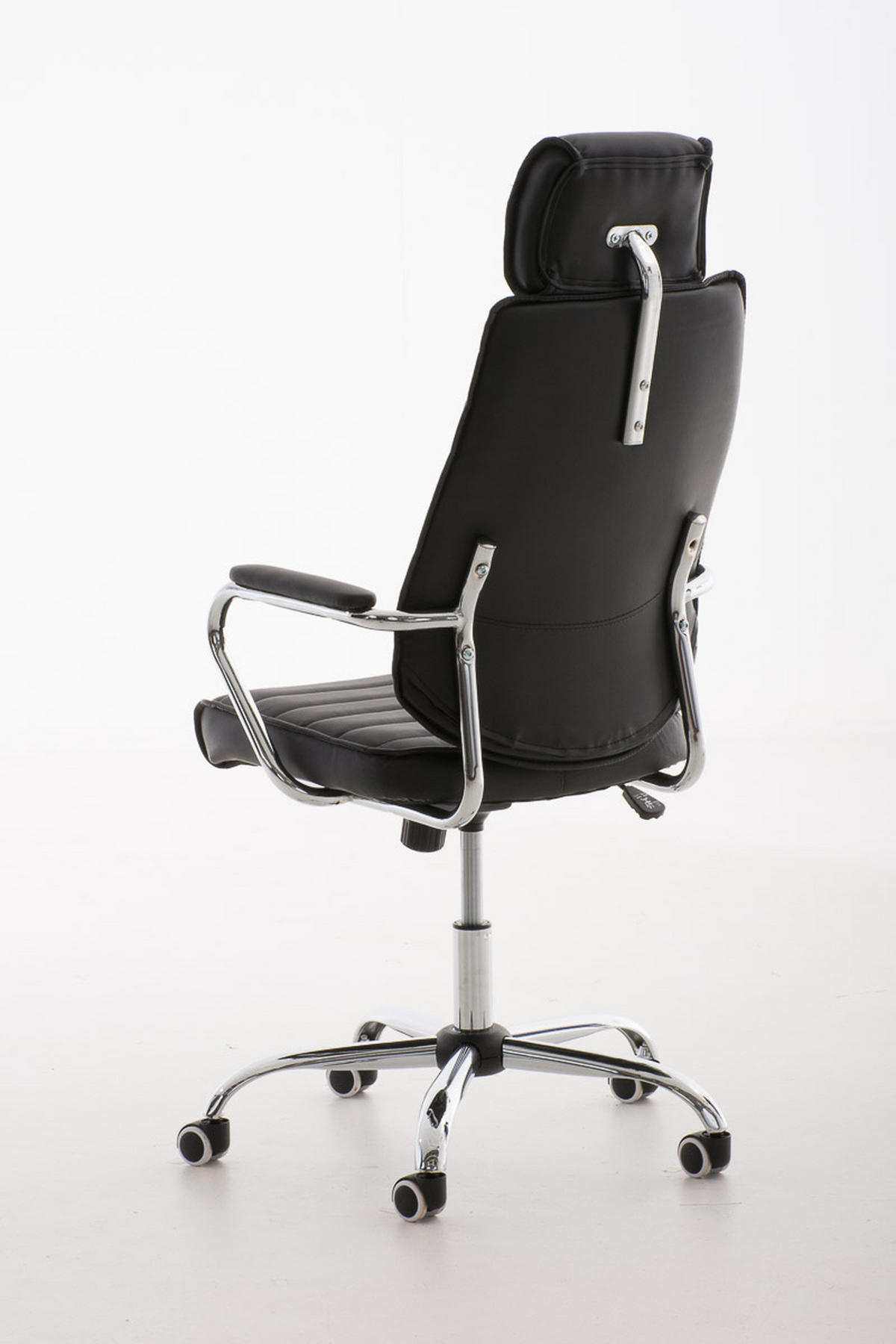 BÜROSTUHL Rocket V2, Schwarz - Schwarz, Textil/Metall (59/128/57cm) - TPFLiving