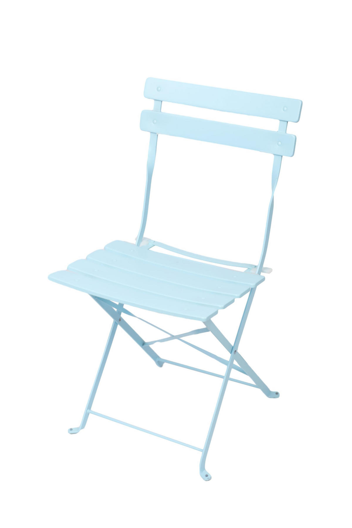 BISTRO SET Blau - Blau, Metall - Albatros